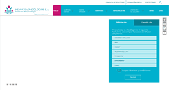 Desktop Screenshot of hematooncologos.com